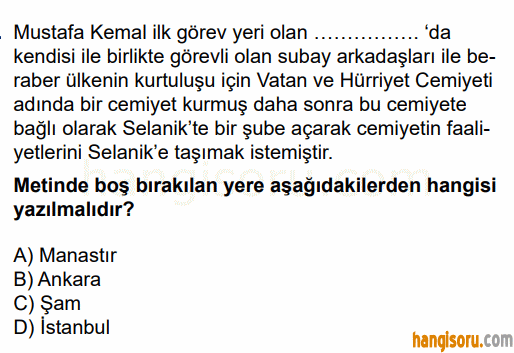 Soru 3