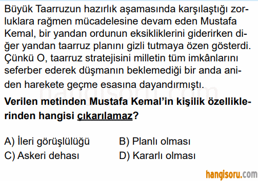 Soru 1