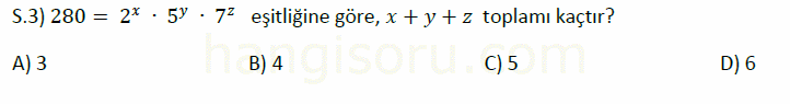 Soru 3