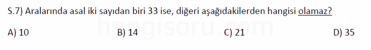 Soru 7