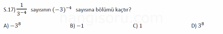 Soru 17