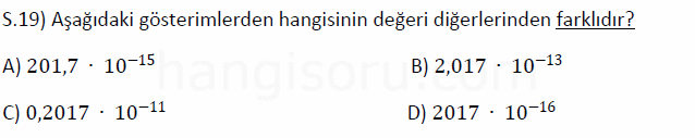 Soru 19