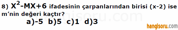 Soru 8