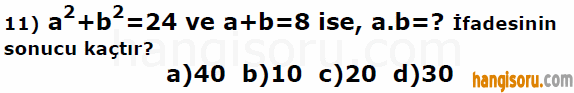 Soru 11