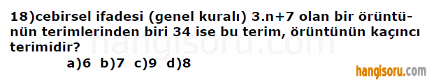 Soru 18