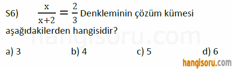 Soru 6