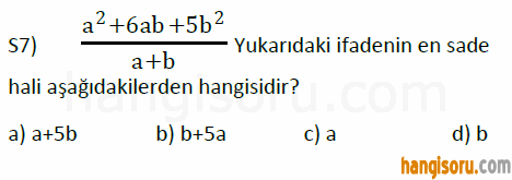 Soru 7