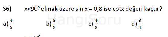Soru 6