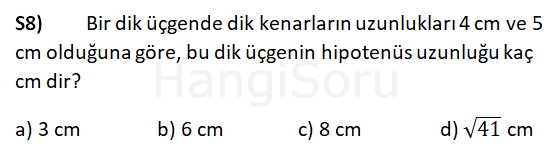 Soru 8