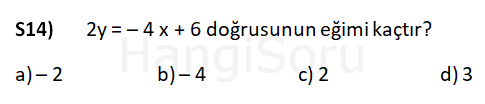 Soru 14