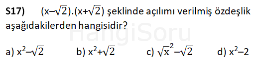 Soru 17
