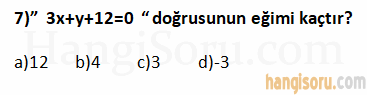 Soru 7