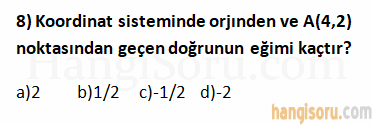 Soru 8