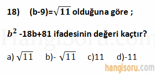 Soru 18