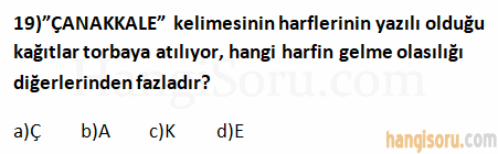Soru 19