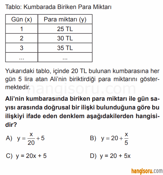 Soru 1