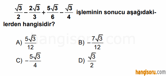 Soru 11