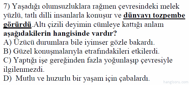 Soru 7
