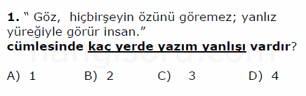 Soru 1