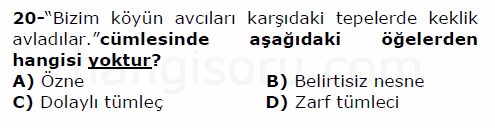 Soru 20