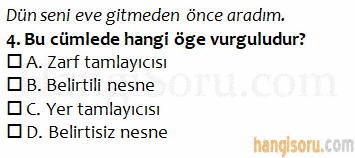 Soru 4