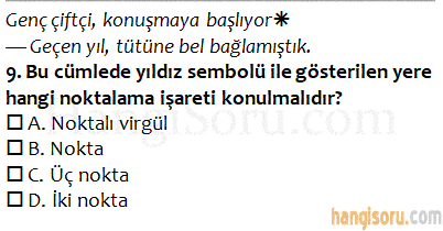 Soru 9