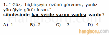 Soru 1