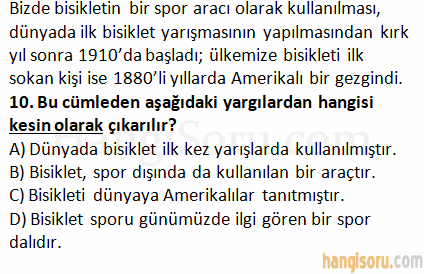 Soru 10