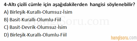 Soru 4