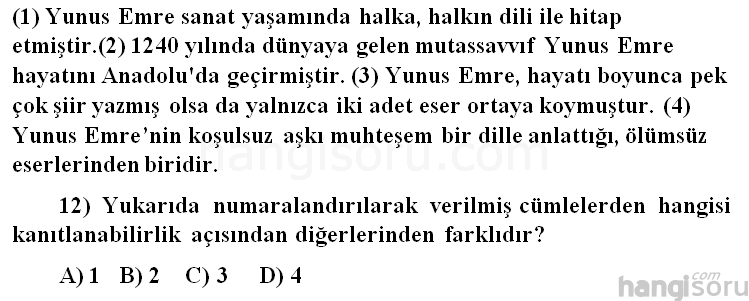 Soru 12