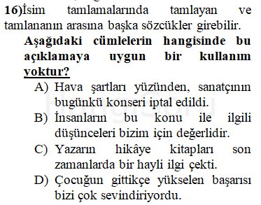 Soru 16