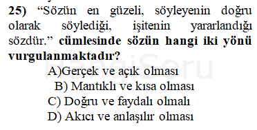 Soru 25