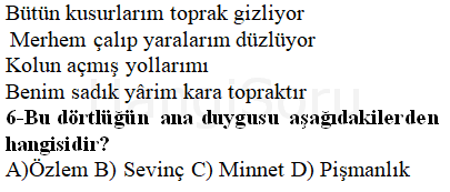 Soru 6