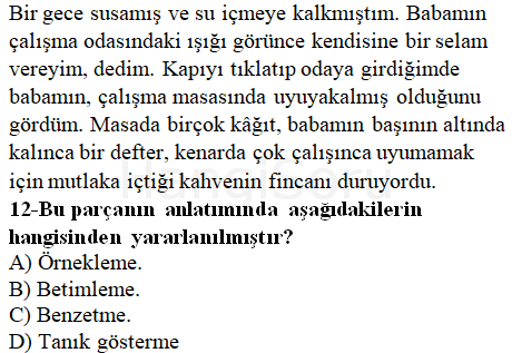 Soru 12