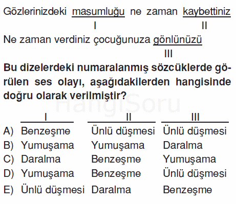 Soru 1