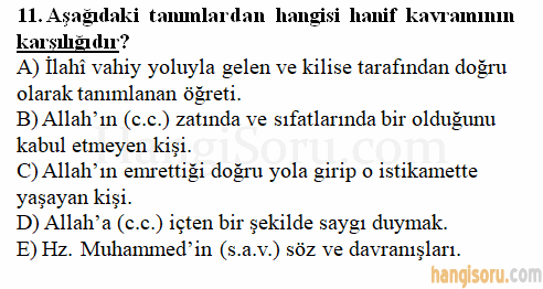 Soru 11