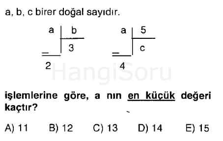 Soru 1