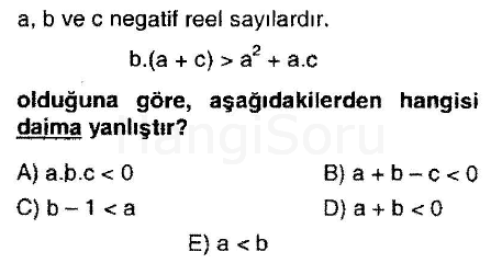 Soru 1
