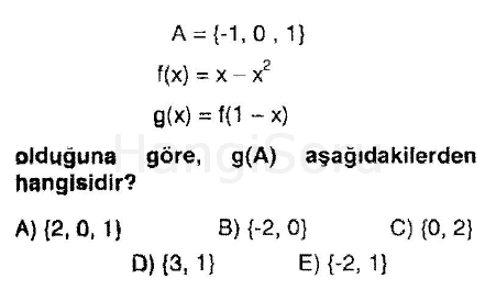 Soru 1
