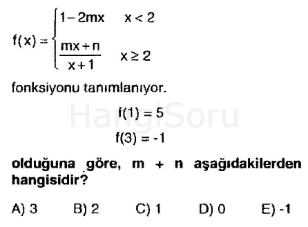 Soru 1