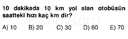 Soru 1