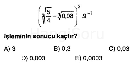 Soru 1