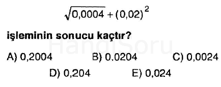 Soru 7