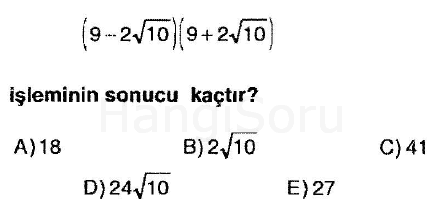 Soru 3