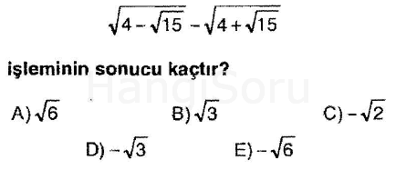 Soru 15