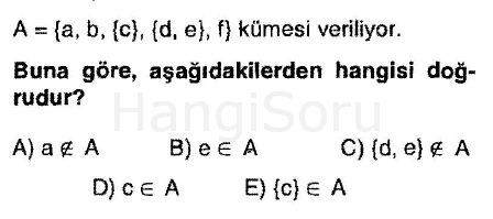 Soru 1
