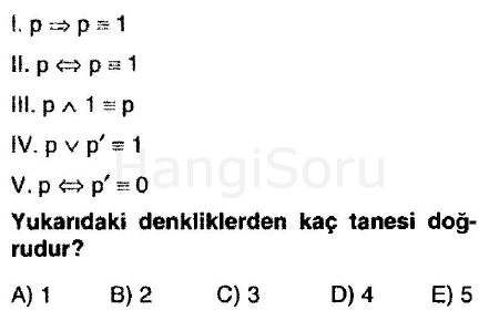 Soru 1