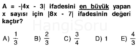 Soru 7