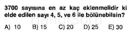 Soru 1