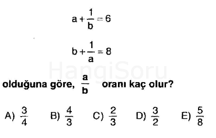 Soru 1